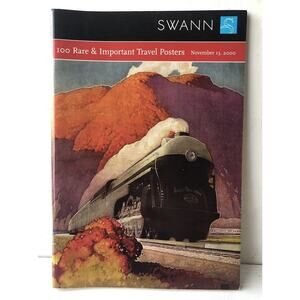 100 Rare Important Travel Posters Swann Auction Catalog 2000 Air Sea Railroad